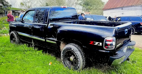 Une photo montre le camion Pike County Massacre.