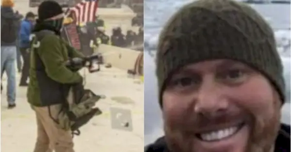 El FBI proporcionó fotografías de Gregory Yetman, acusado de agredir a la policía el 6 de enero de 2021. Yetman se entregó a las autoridades de Nueva Jersey el 10 de noviembre de 2023, unos días después de que se emitiera una orden de arresto contra él.